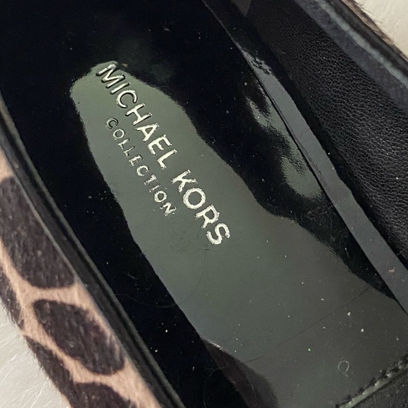 Michael Kors Collection Calf Hair Leopard Flats - Picture 6 of 12